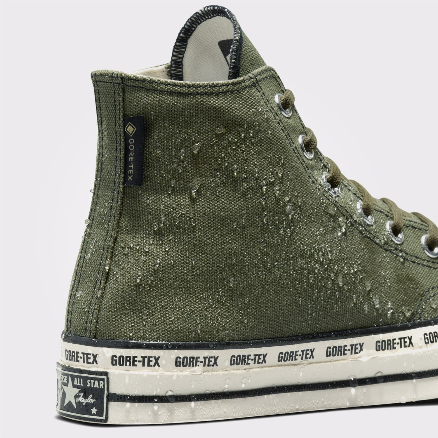 Converse Converse Haki Chuck 70 GORE-TEX Unisex Yeşil Sneaker | FashFed Haki - 8. görsel