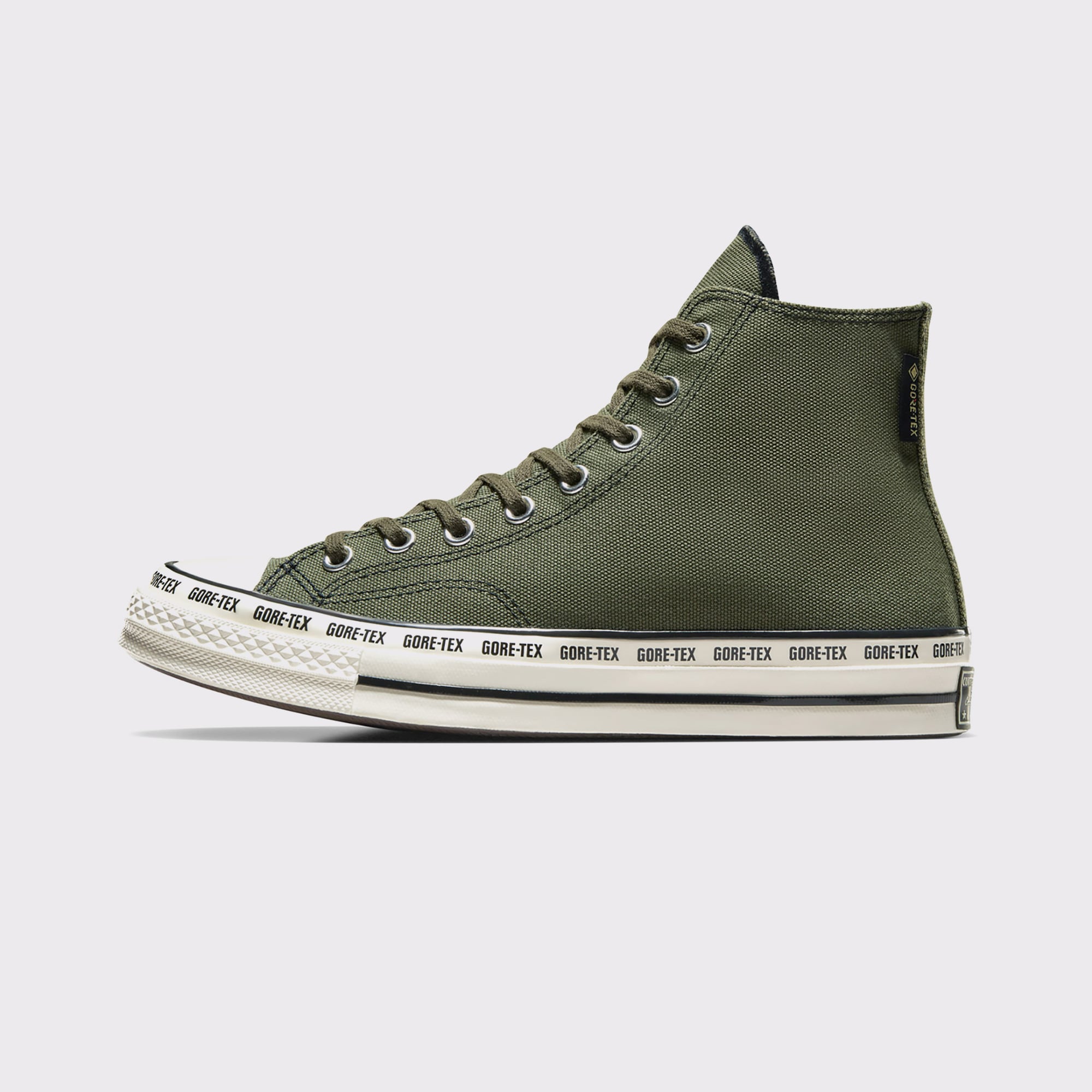 Converse Converse Haki Chuck 70 GORE-TEX Unisex Yeşil Sneaker | FashFed Haki - 5. görsel
