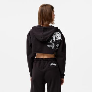  Les Benjamins 012 Kadın Siyah Sweatshirt