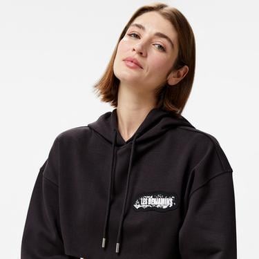  Les Benjamins 012 Kadın Siyah Sweatshirt