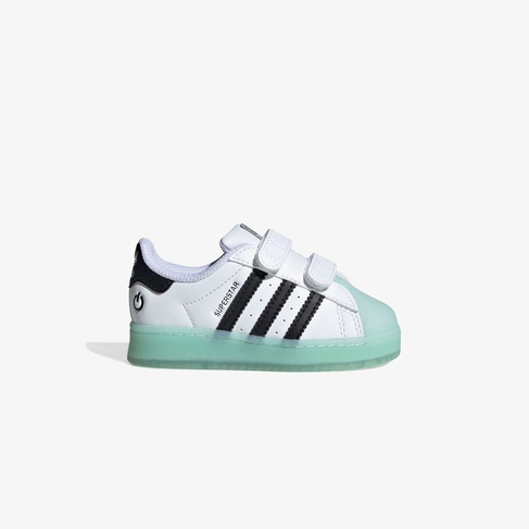  adidas Superstar Led Lights Comfort Closure Bebek Yeşil Beyaz Led Işıklı Spor Ayakkabı