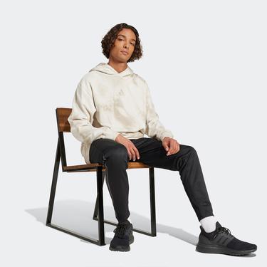  adidas All Szn Fleece Wash Erkek Bej Hoodie