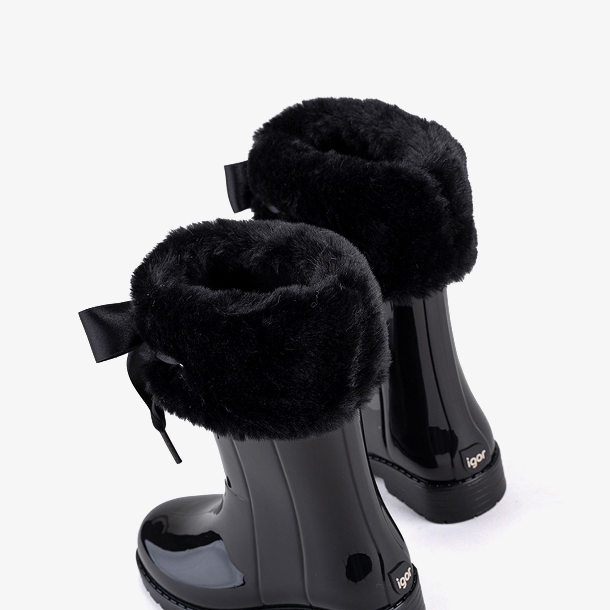 Igor Campera Charol Soft Siyah Yağmur Çizmesi