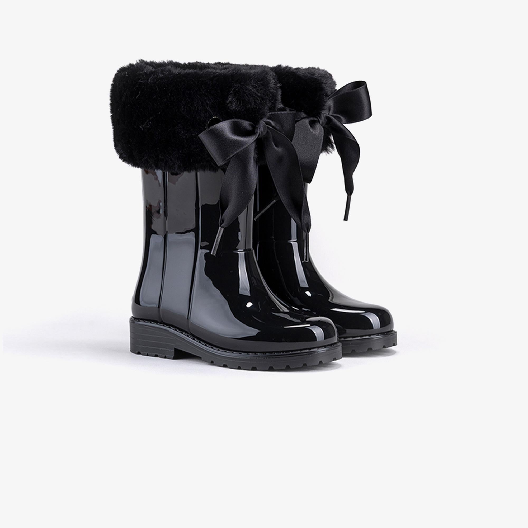 Igor Campera Charol Soft Siyah Yağmur Çizmesi