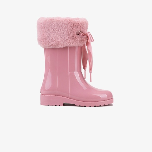  Igor Campera Charol Soft Pembe Yağmur Çizmesi