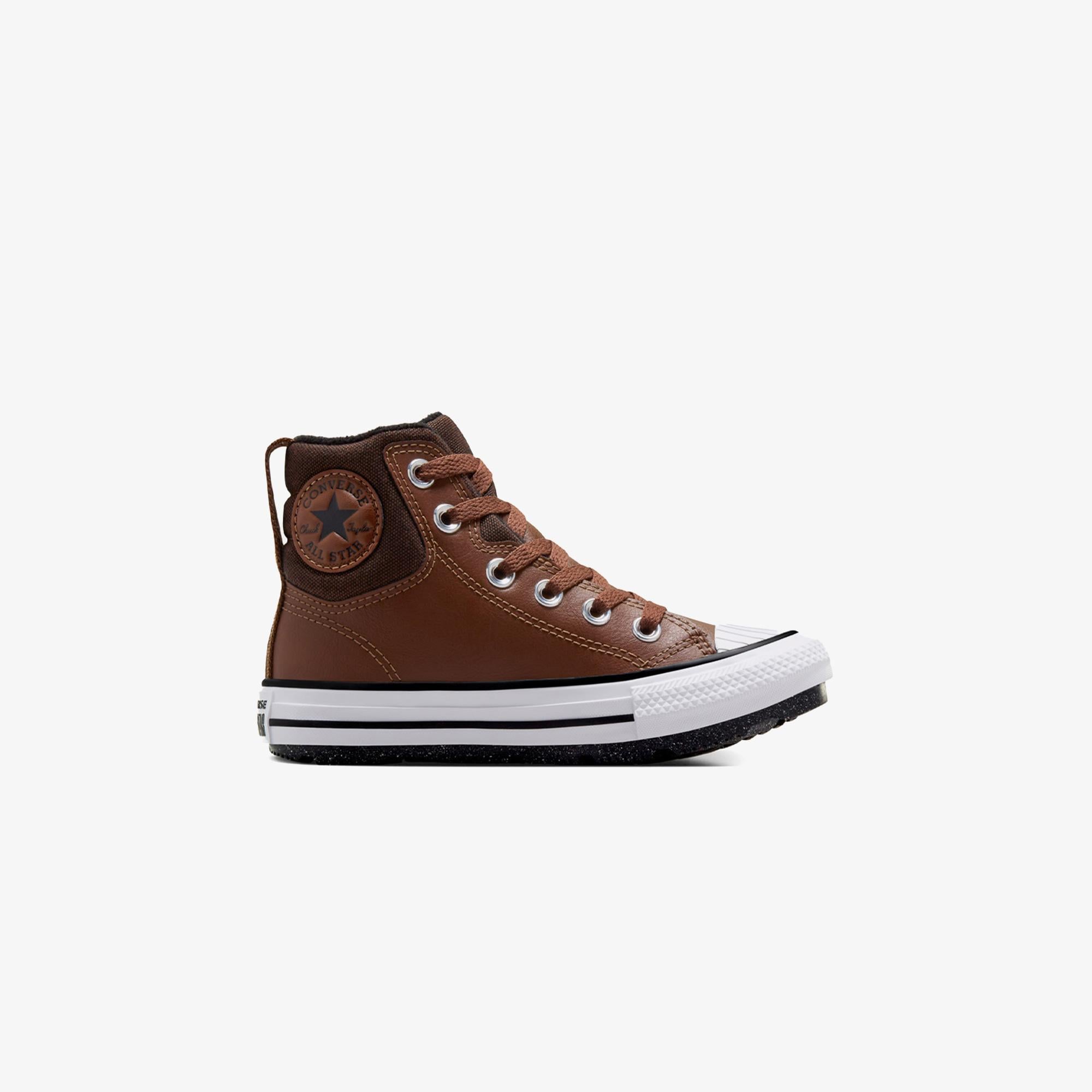 Converse Chuck Taylor All Star Berkshire Çocuk Kahverengi Deri Bot