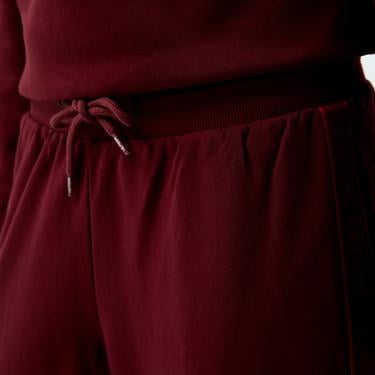  Tommy Hilfiger Modals Kadın Bordo Eşofman Altı