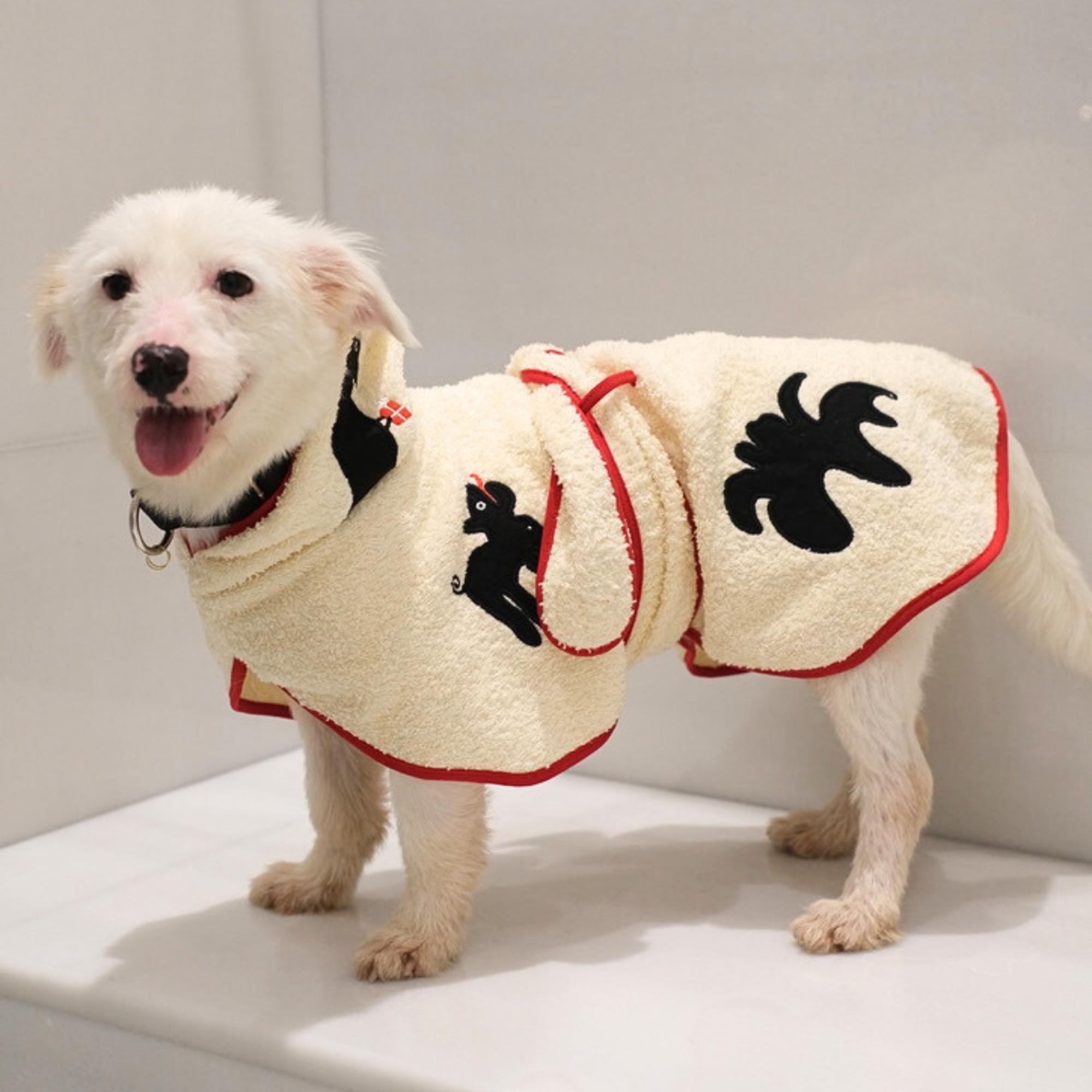 St. Pia Umbra Köpek Bornozu