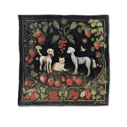  St. Pia Berry BFF Bandana - Pet ve İnsan Aksesuarı