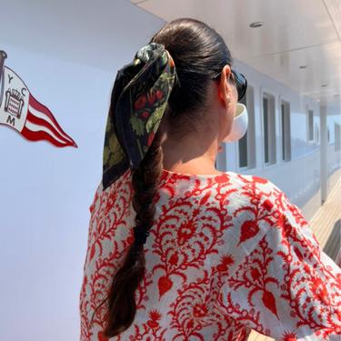  St. Pia Berry BFF Bandana - Pet ve İnsan Aksesuarı