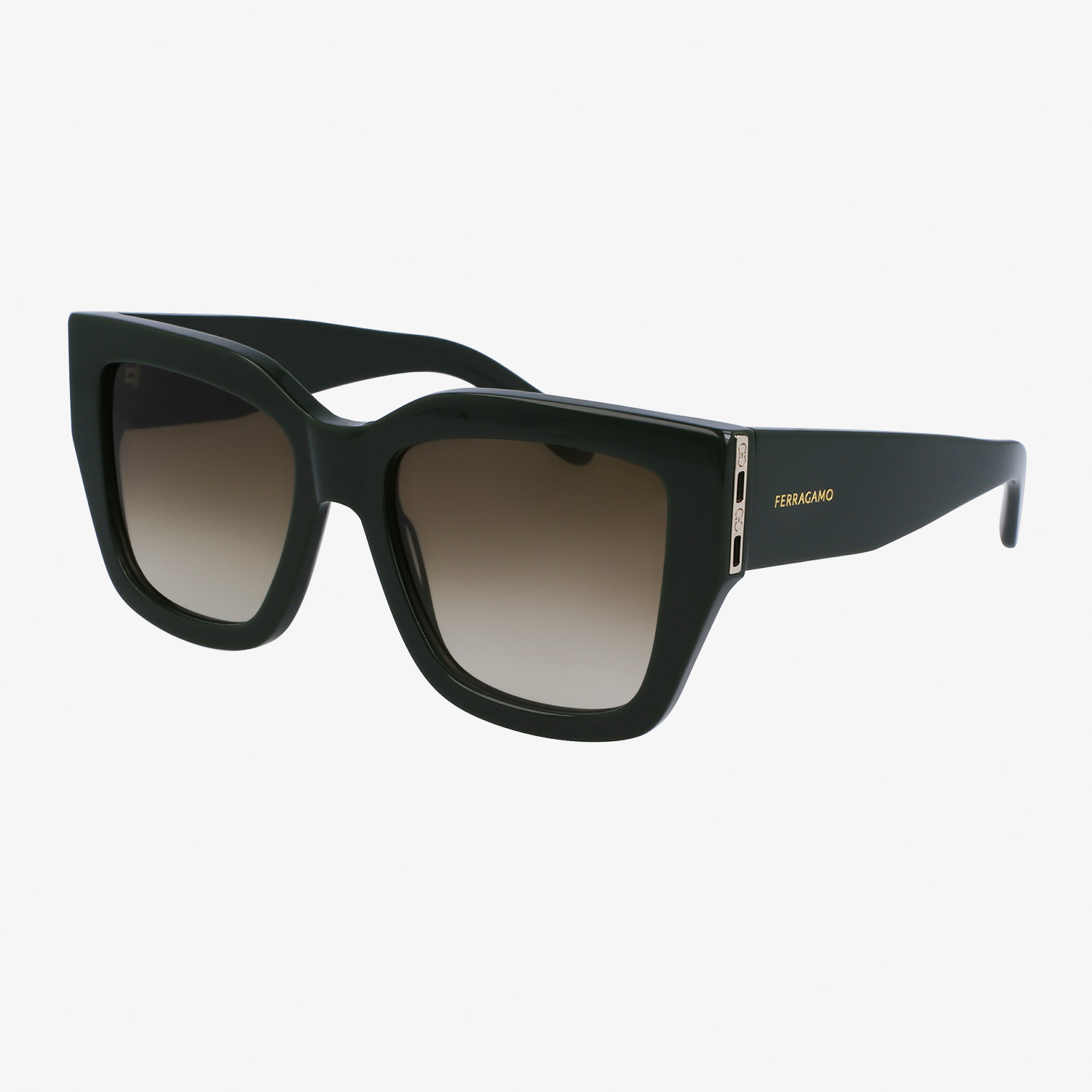  Salvatore Ferragamo Kadın Yeşil Gözlük