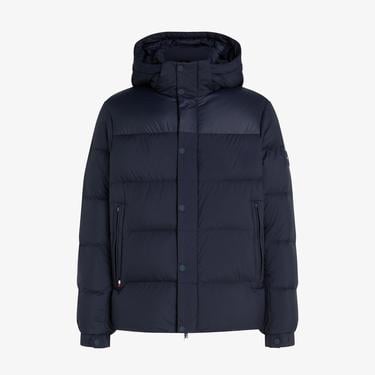  Tommy Hilfiger Erkek Lacivert Puffer Mont