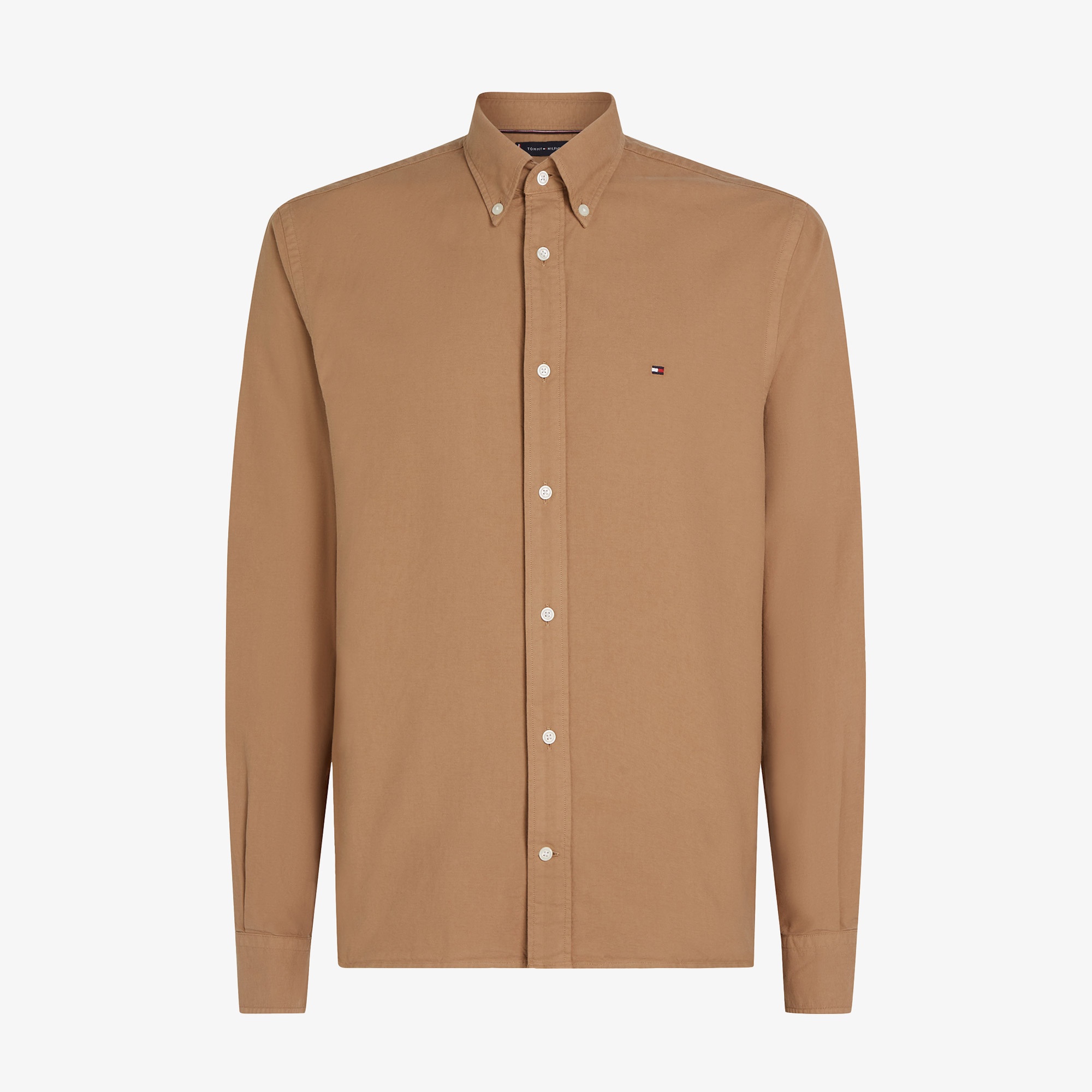 Tommy Hilfiger Erkek Haki Gömlek