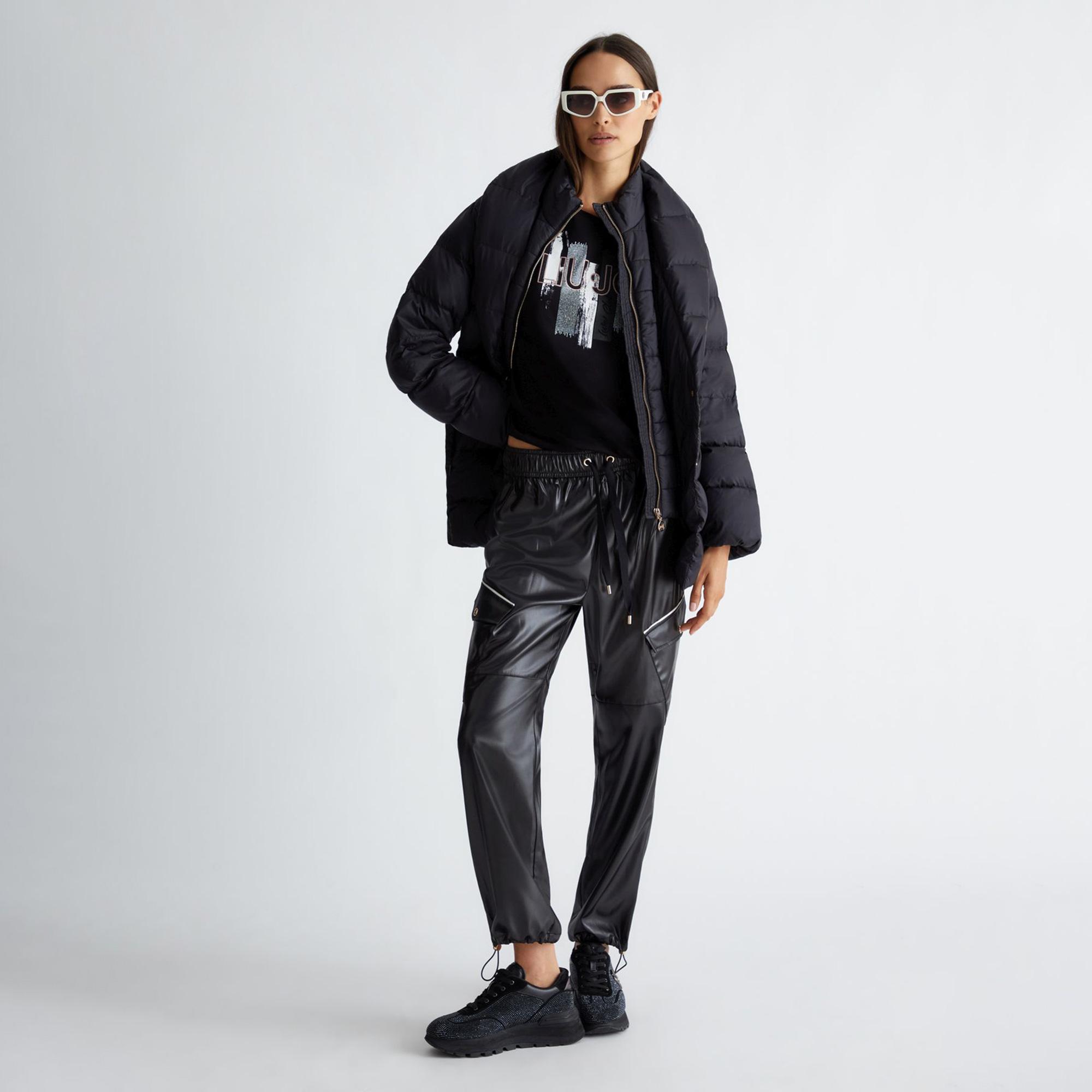 Liu Jo Kadın Siyah Mont