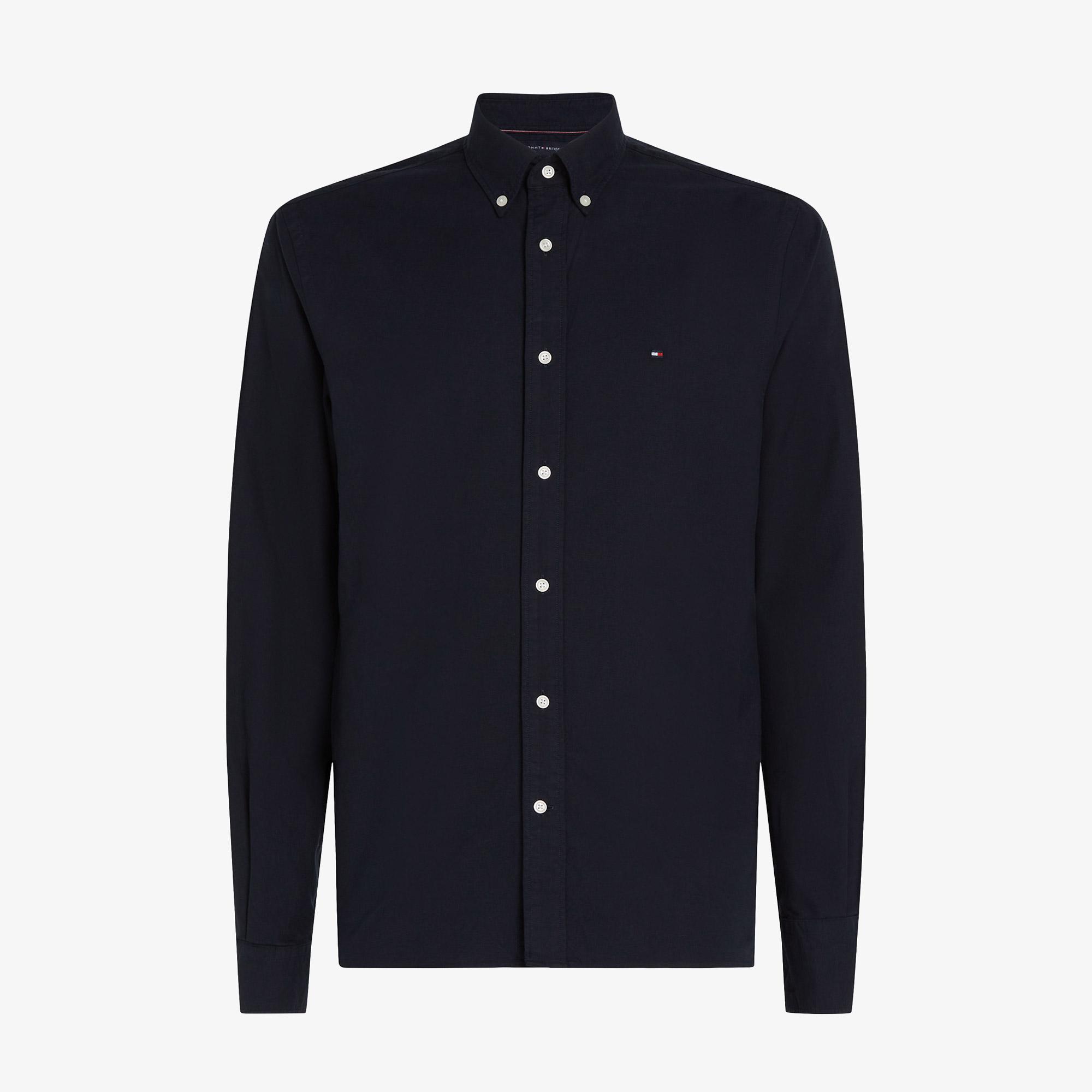 Tommy Hilfiger Erkek Mavi Gömlek