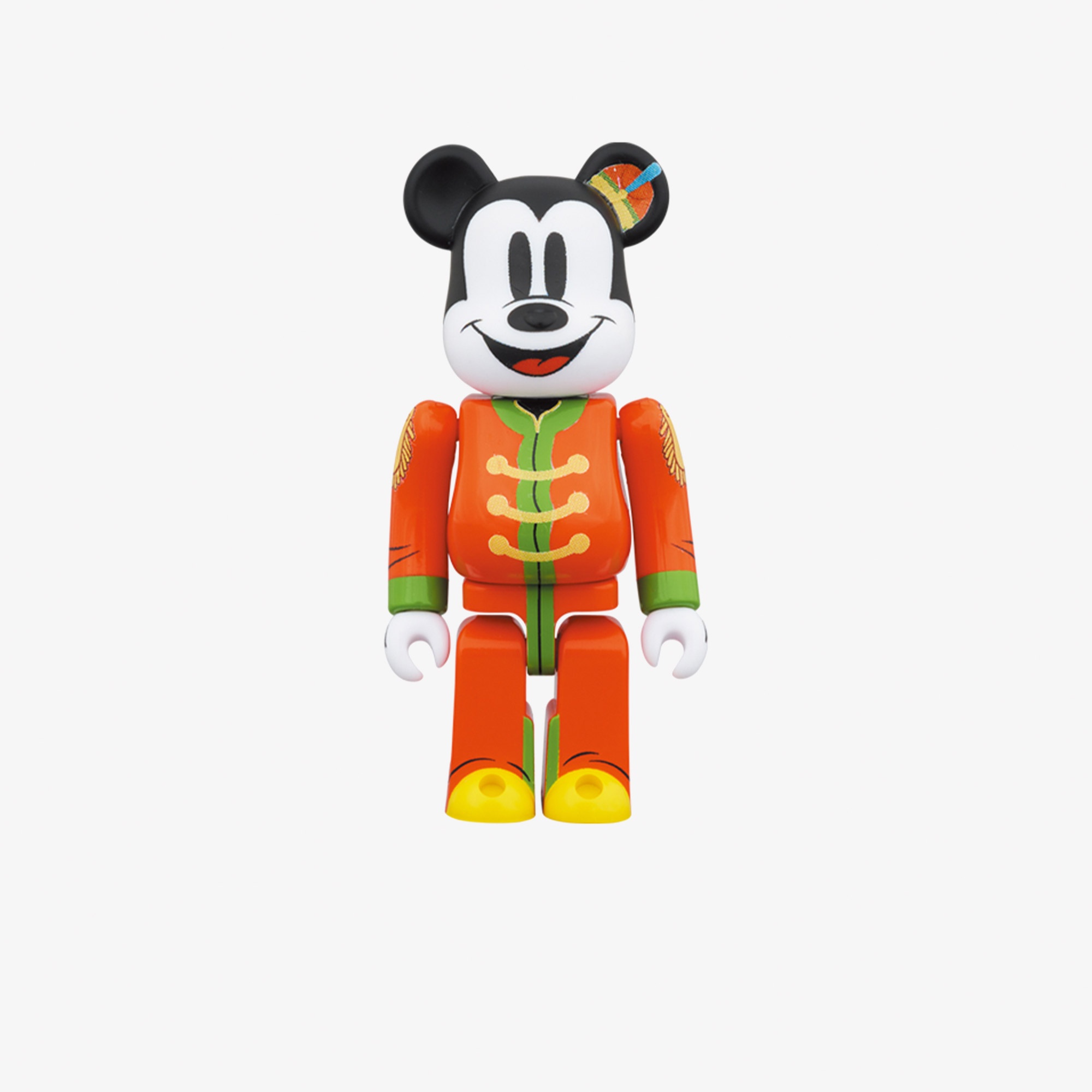 Bearbrick Mickey Mouse The Band Concert Renkli Figür
