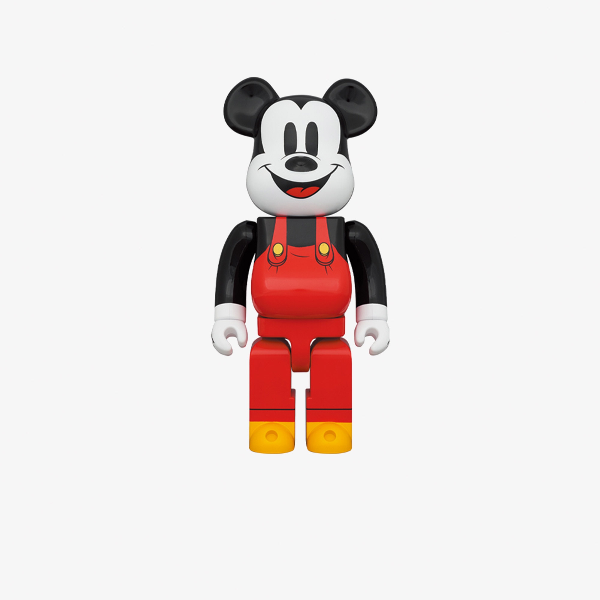 Bearbrick Mickey Boat Builders Renkli Figür