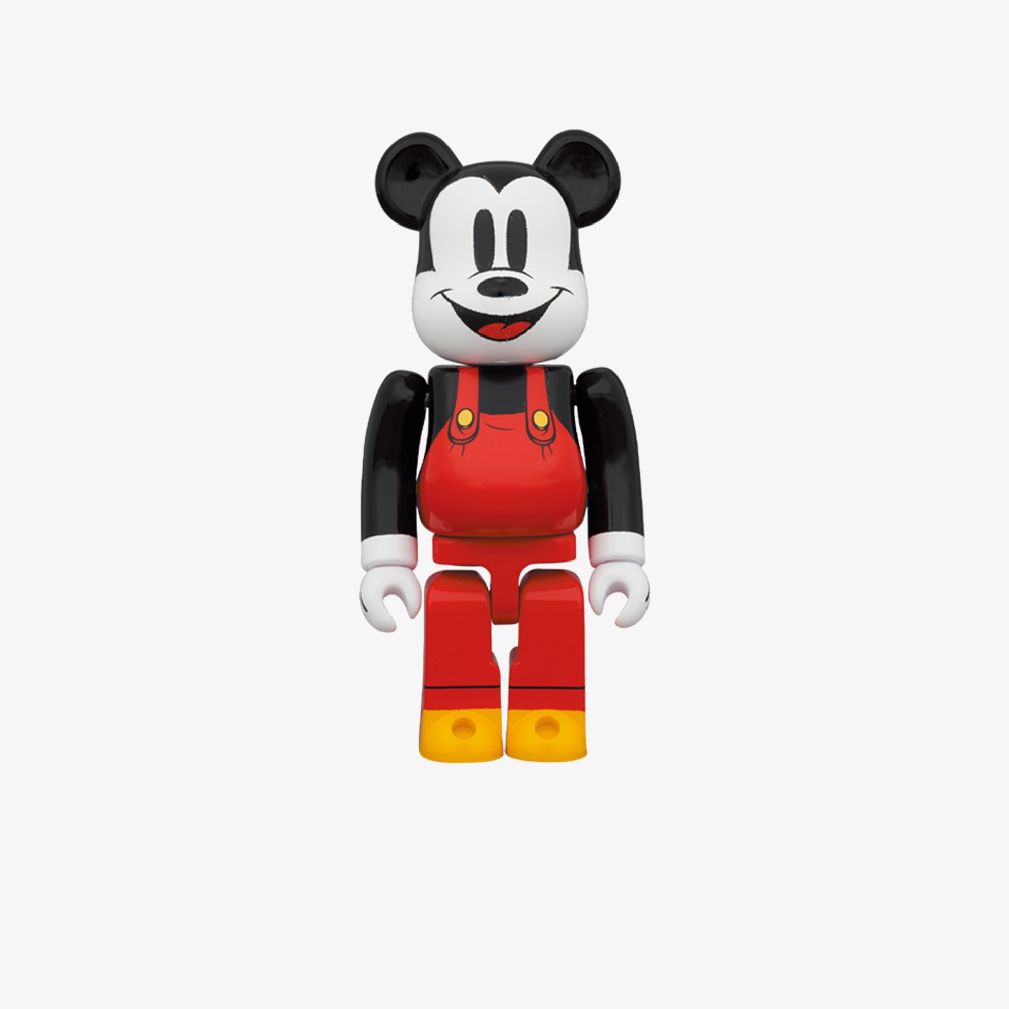 Bearbrick Mickey Boat Builders Renkli Figür
