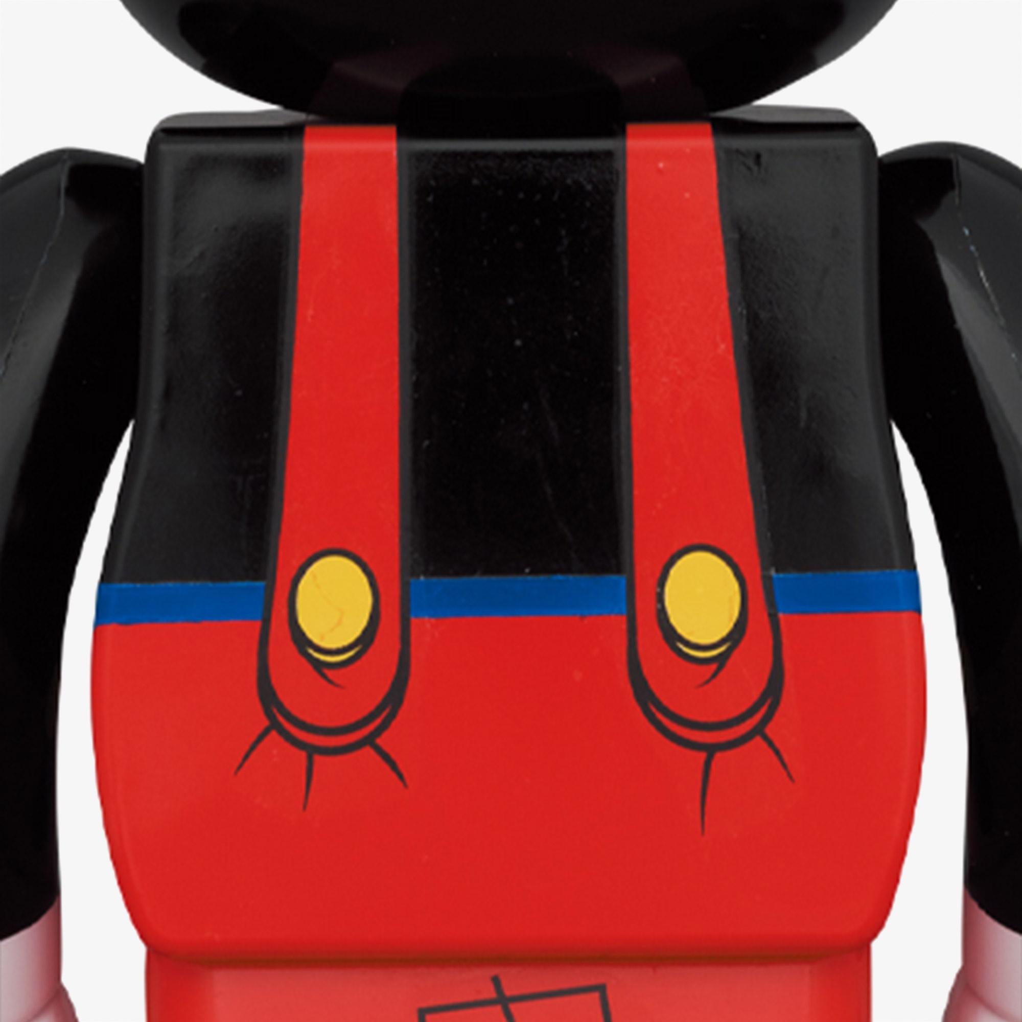 Bearbrick Mickey Boat Builders Renkli Figür