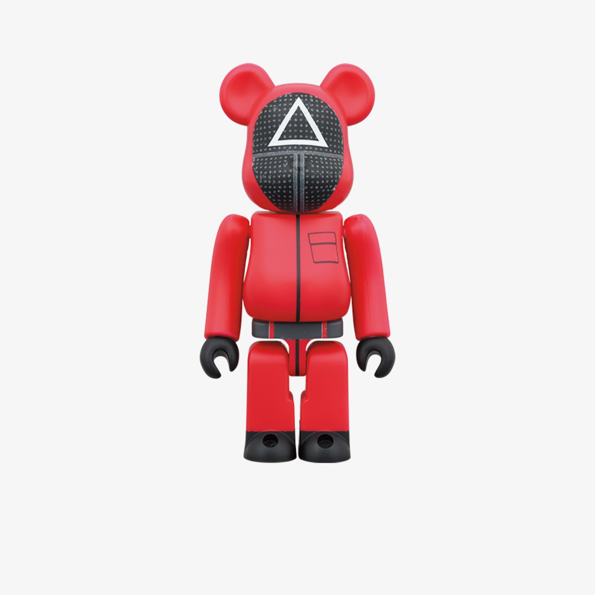 Bearbrick Squid Game Guard Renkli Figür