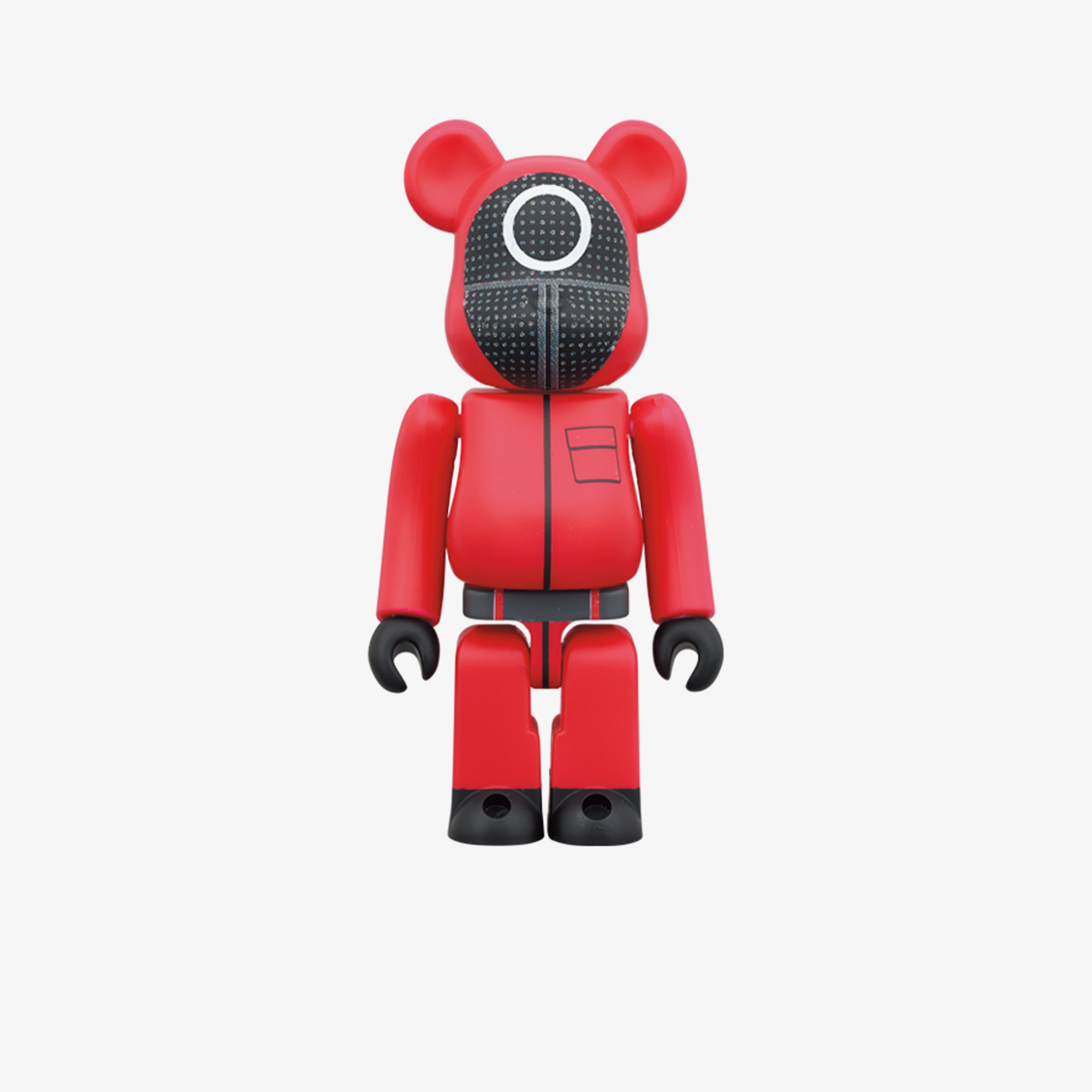 Bearbrick Squid Game Guard Renkli Figür