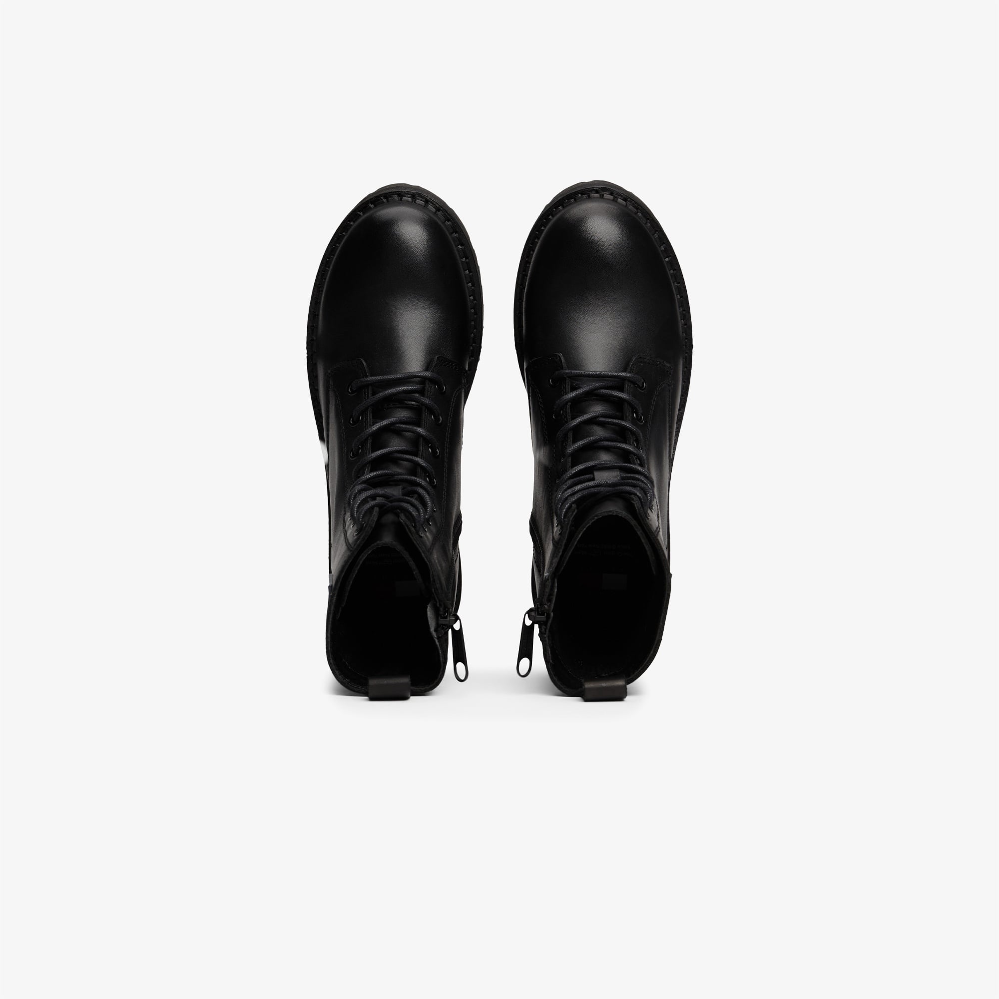 Tommy Jeans Cleat Chunky Sole Lace-Up Kadın Siyah Bot