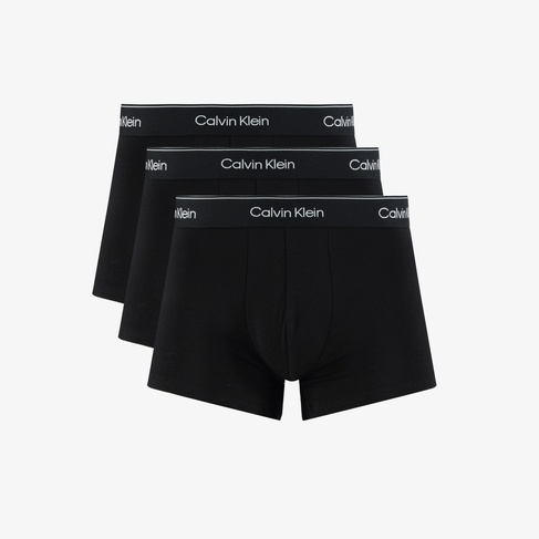  Calvin Klein Trunk 3'lü Erkek Siyah Boxer