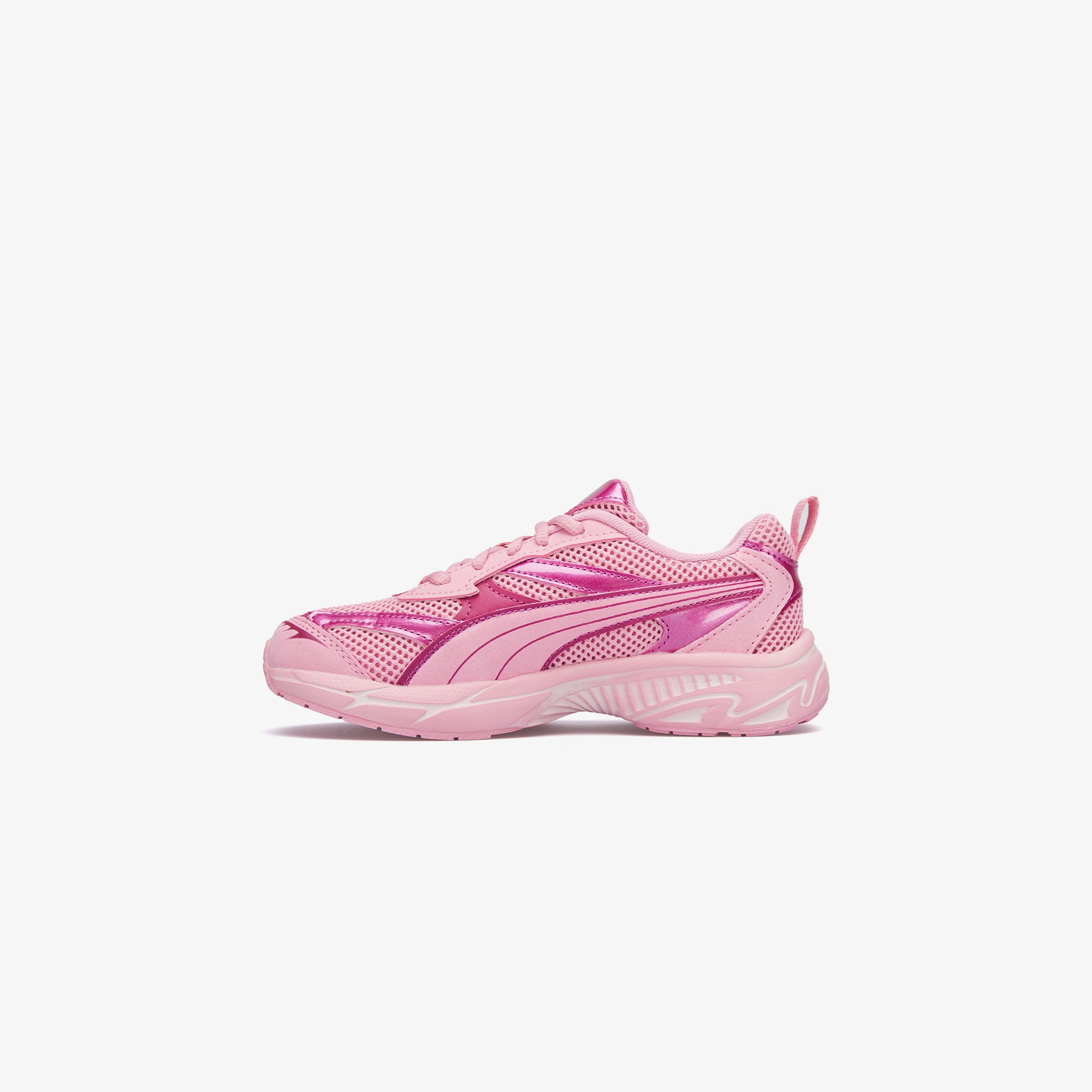 Puma Puma Morphic Mystery Garden Çocuk Pembe Spor Ayakkabı Sneaker | FashFed Pembe - 3. görsel