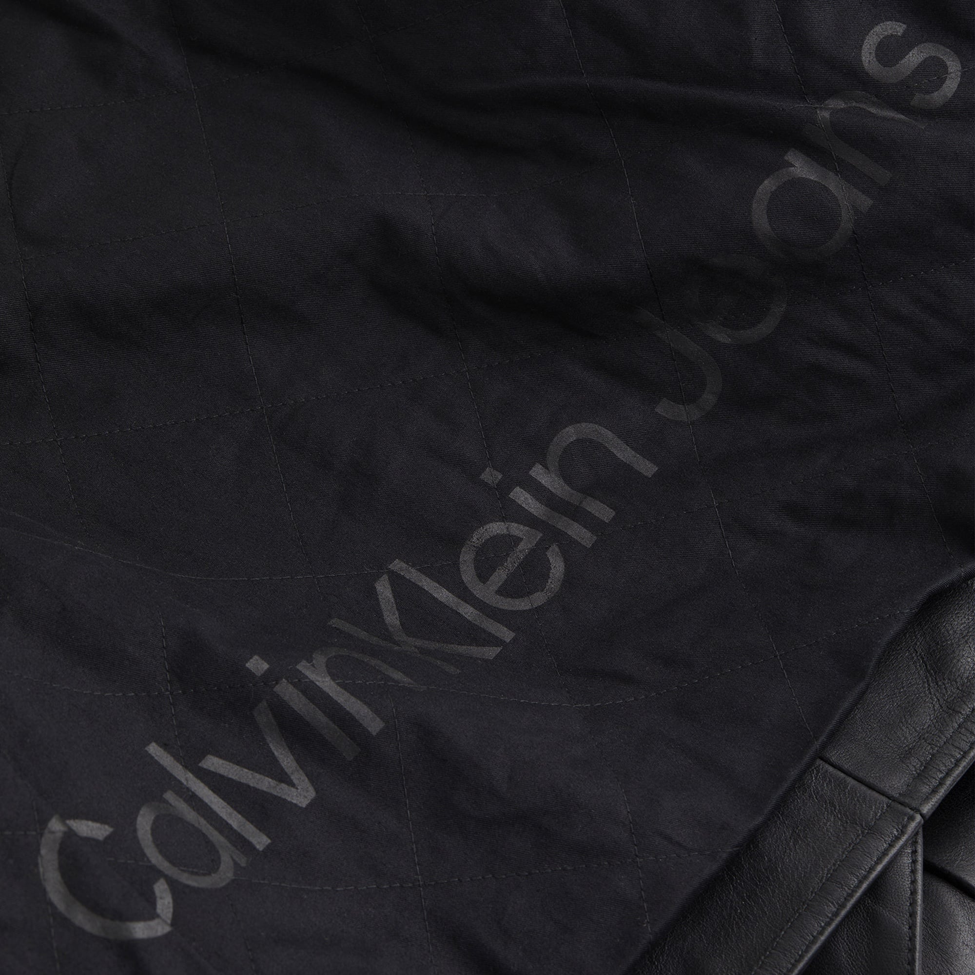 Calvin Klein Jeans Erkek Siyah Mont