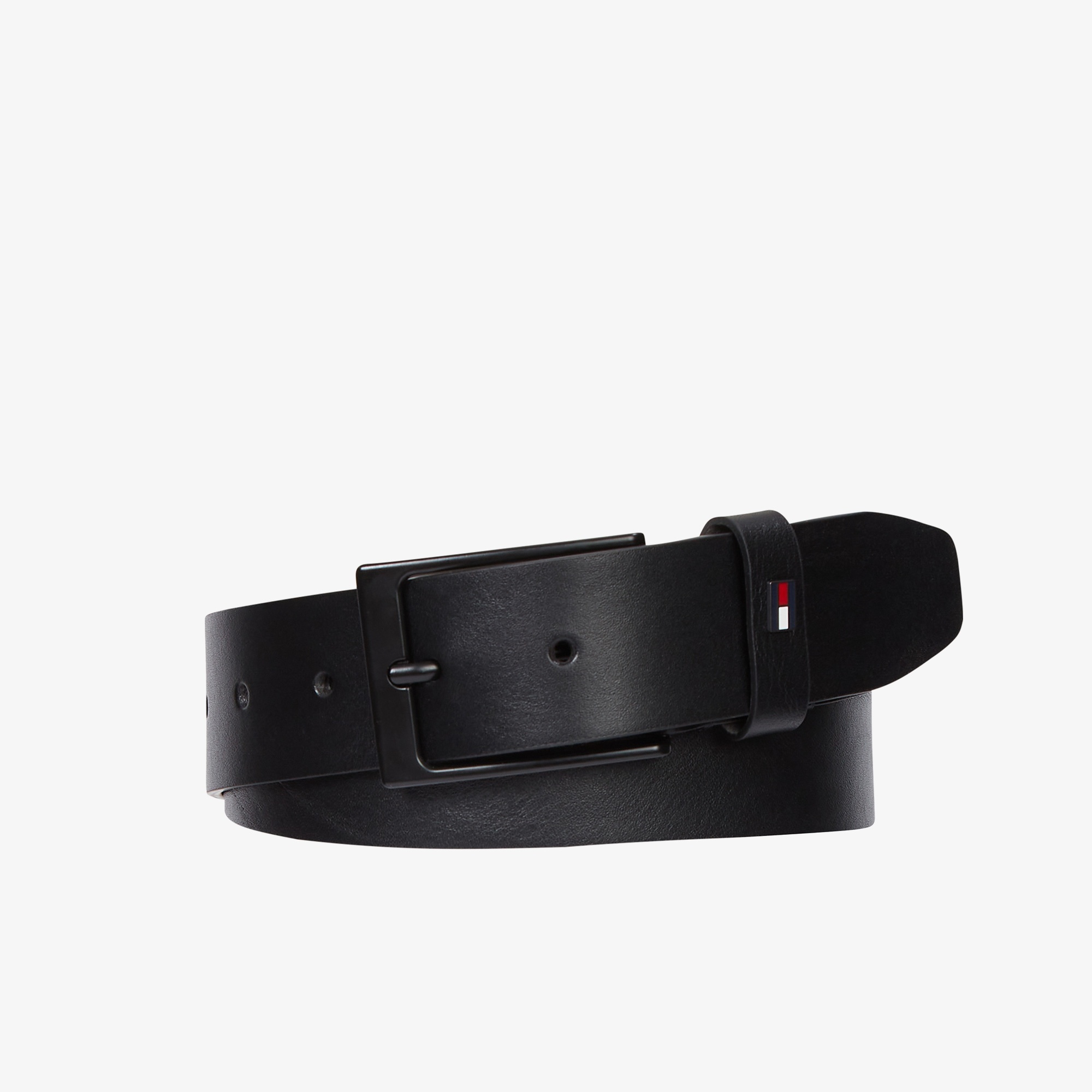 Tommy Hilfiger Erkek Siyah Kemer