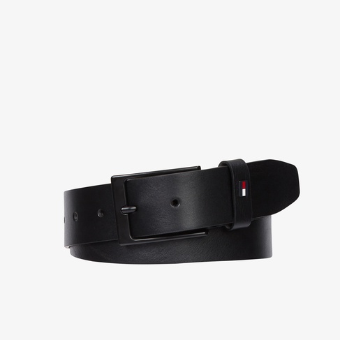  Tommy Hilfiger Erkek Siyah Kemer