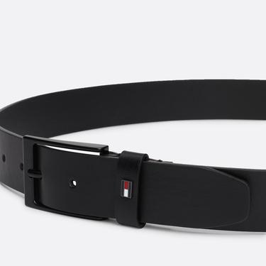  Tommy Hilfiger Erkek Siyah Kemer