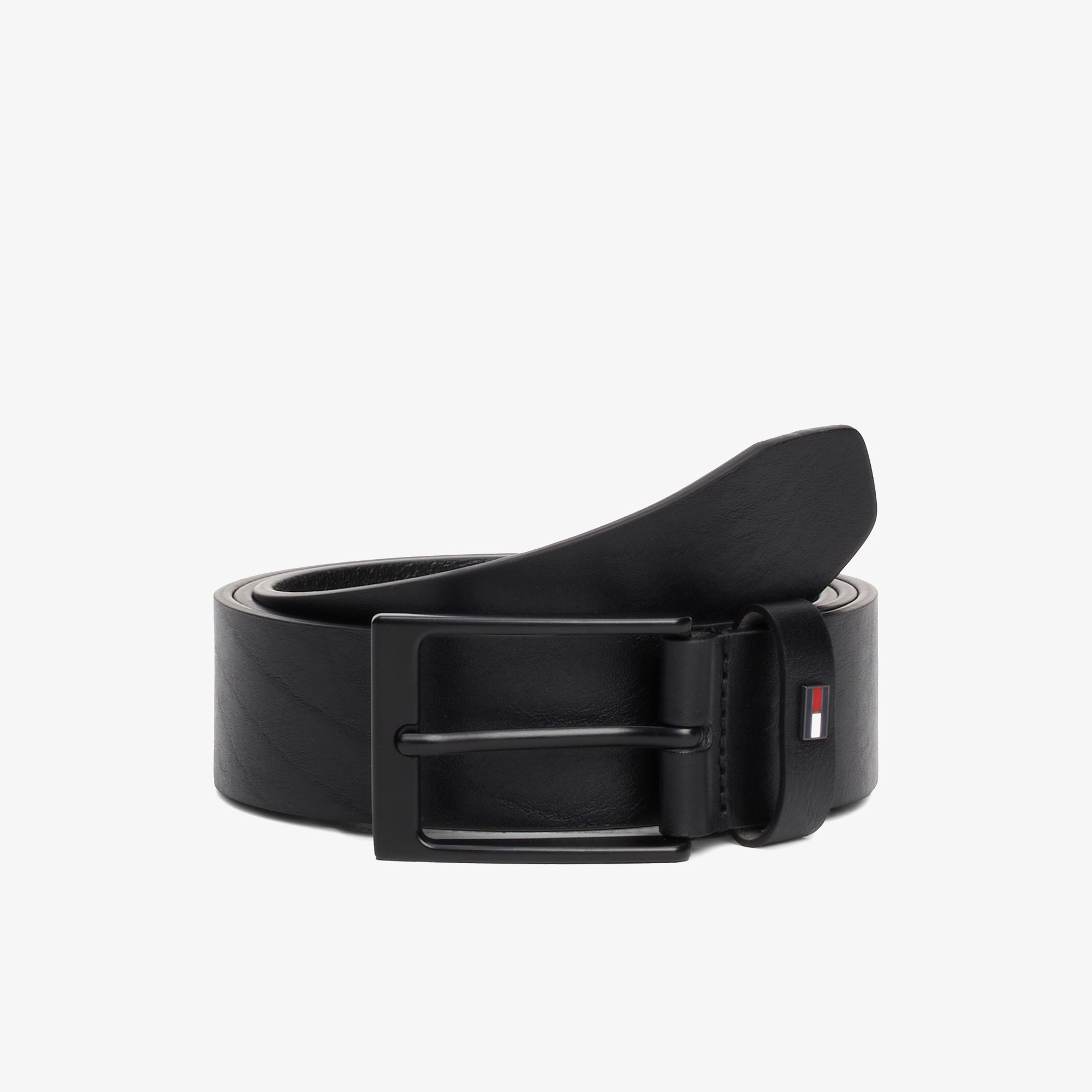 Tommy Hilfiger Erkek Siyah Kemer