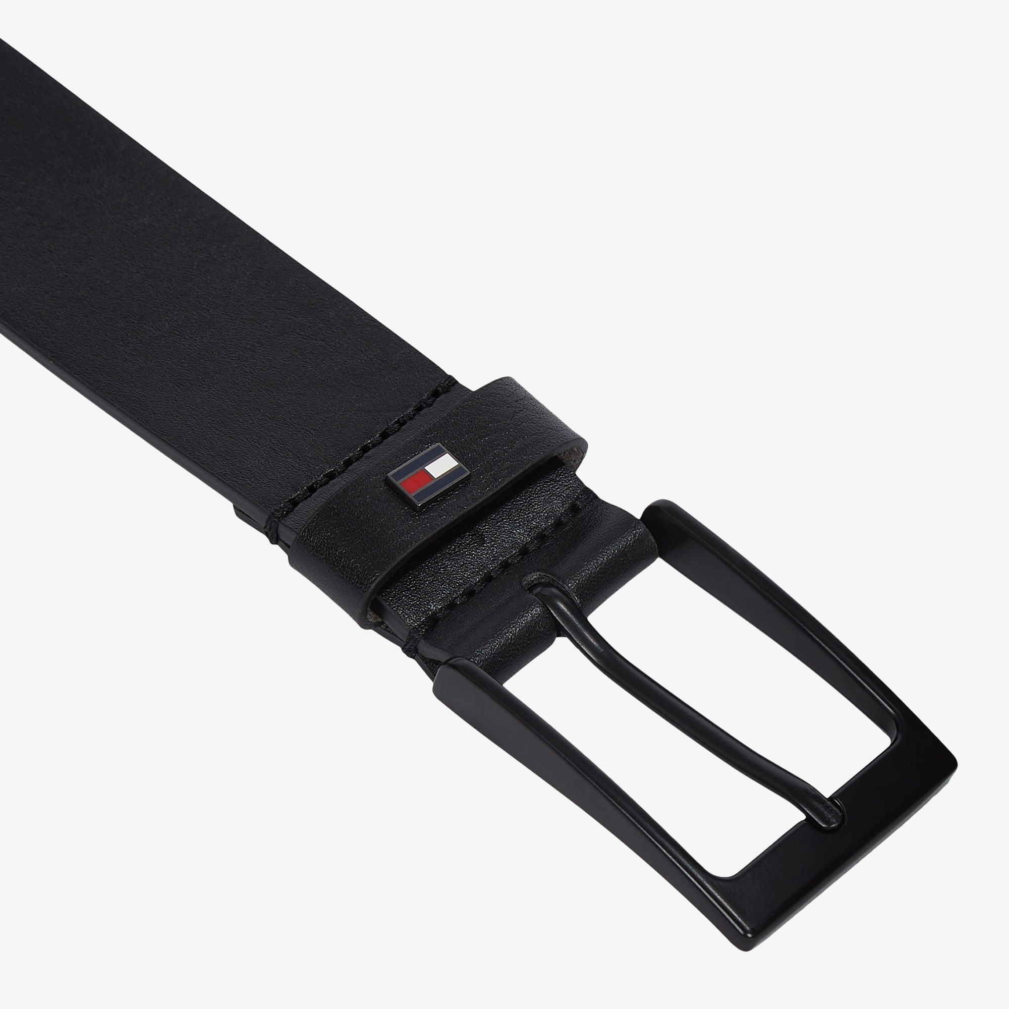 Tommy Hilfiger Erkek Siyah Kemer