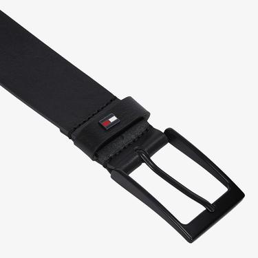  Tommy Hilfiger Erkek Siyah Kemer