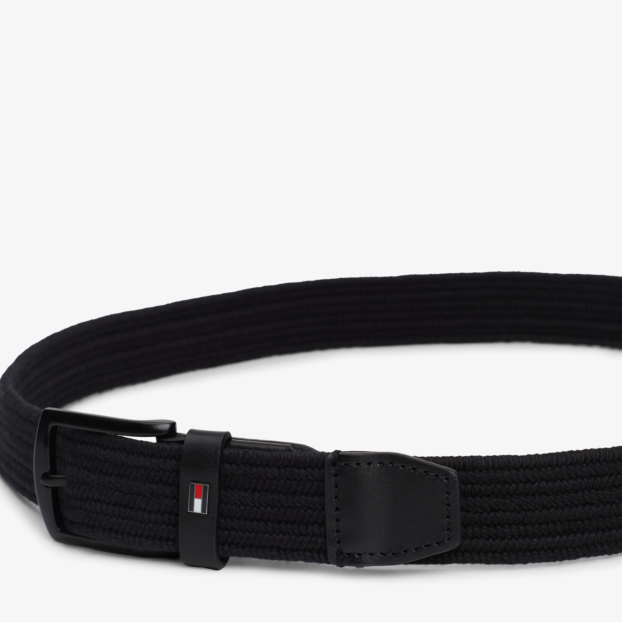 Tommy Hilfiger Erkek Siyah Kemer