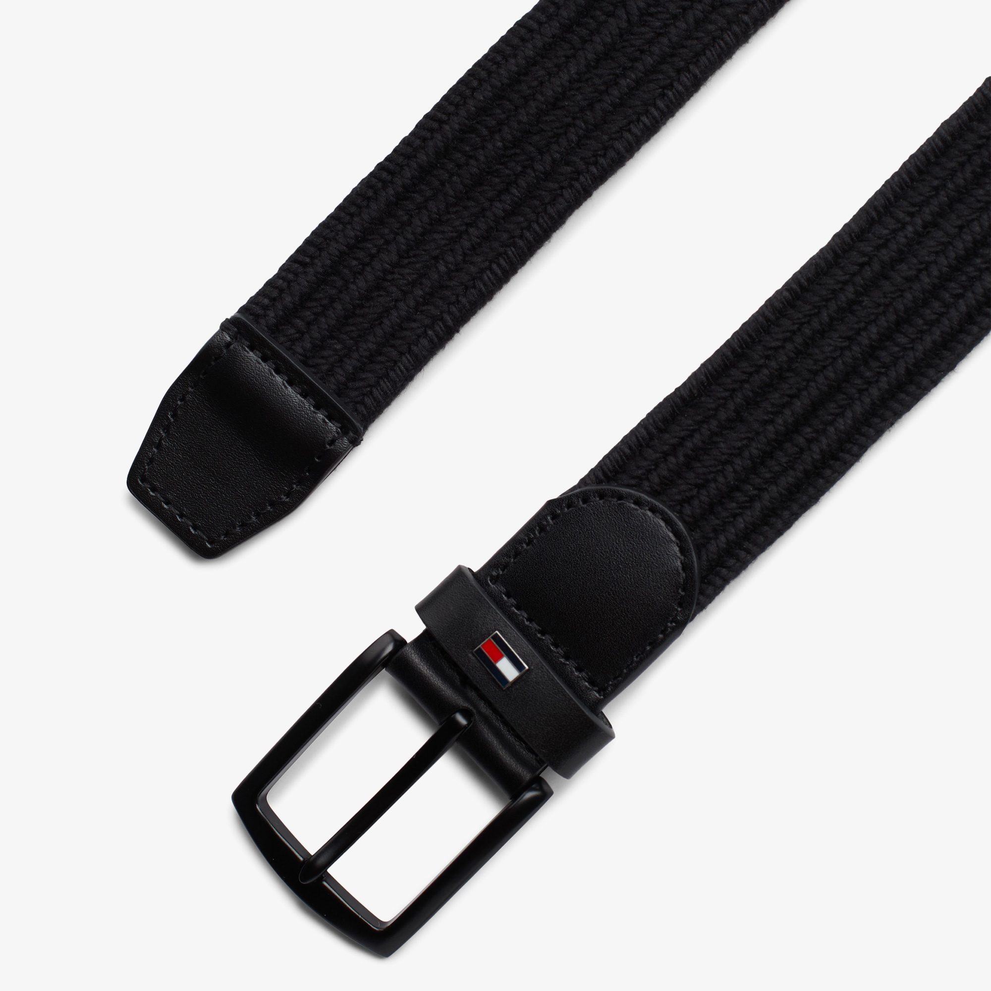 Tommy Hilfiger Erkek Siyah Kemer