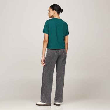  Tommy Jeans Kadın Mavi T-Shirt