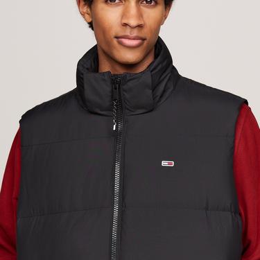  Tommy Jeans Erkek Siyah Puffer Yelek