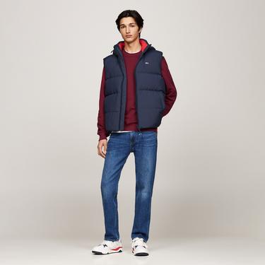  Tommy Jeans Erkek Lacivert Puffer Yelek