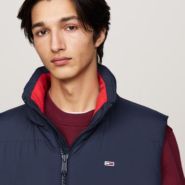  Tommy Jeans Erkek Lacivert Puffer Yelek