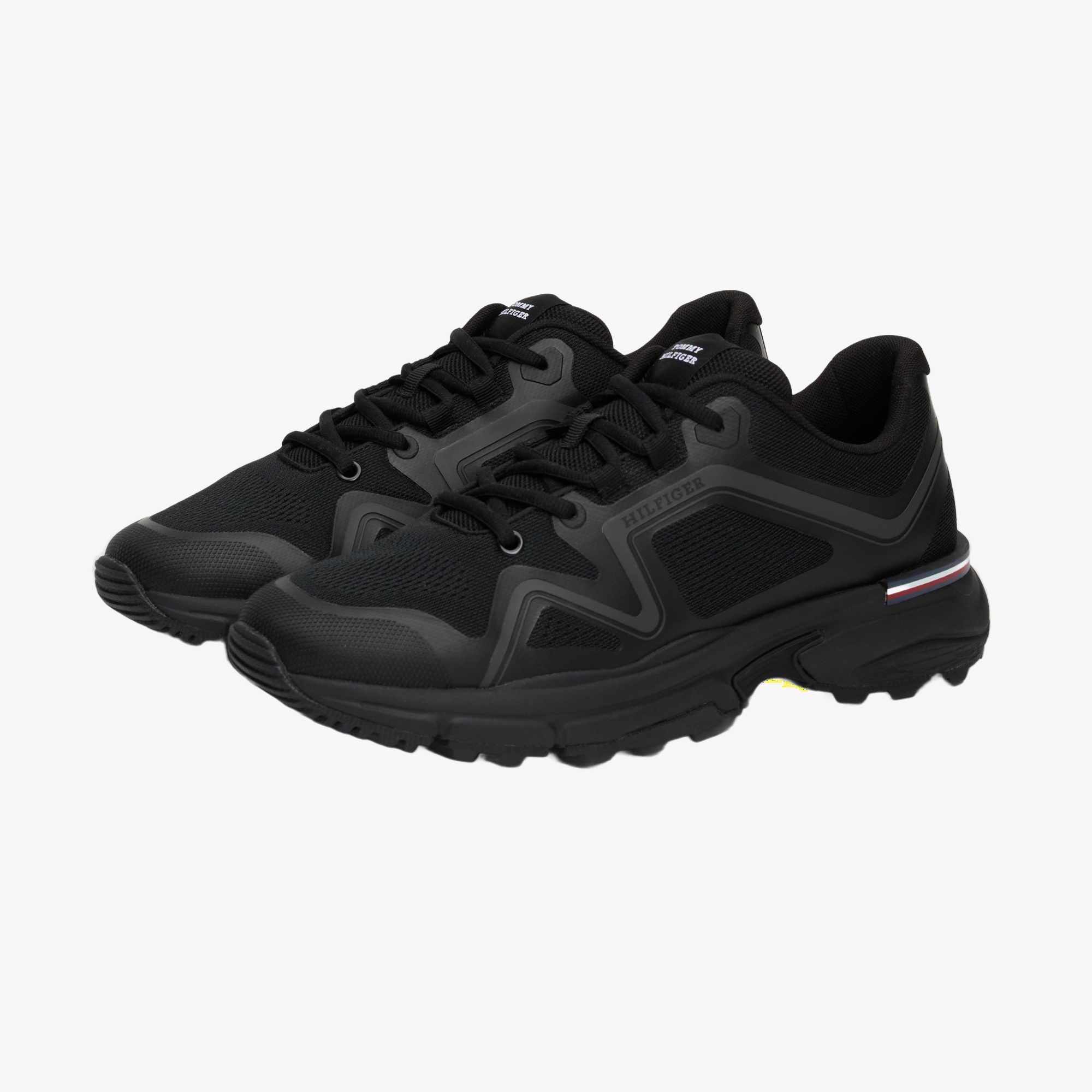 Tommy Hilfiger Erkek Siyah Sneaker