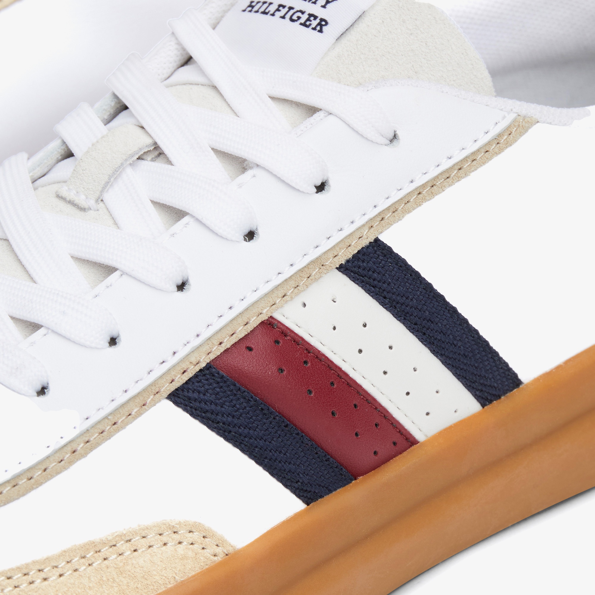 Tommy Hilfiger Erkek Beyaz Sneaker