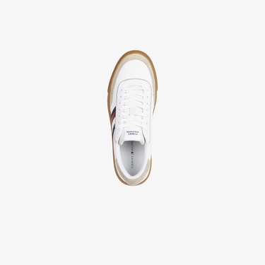 Tommy Hilfiger Erkek Beyaz Sneaker