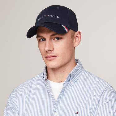  Tommy Hilfiger Erkek Mavi Şapka