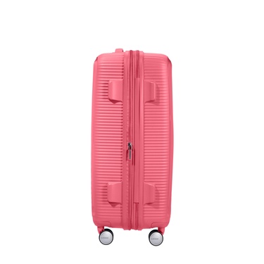  American Tourister Pembe Soundbox - 67 cm Orta Boy Sert Valiz