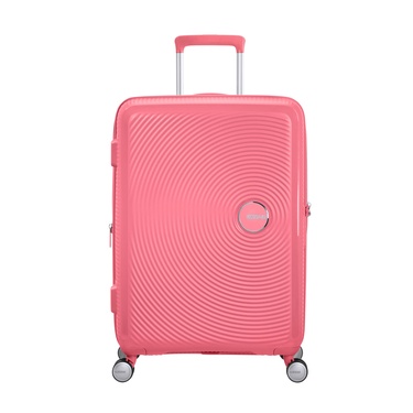 American Tourister Pembe Soundbox - 67 cm Orta Boy Sert Valiz