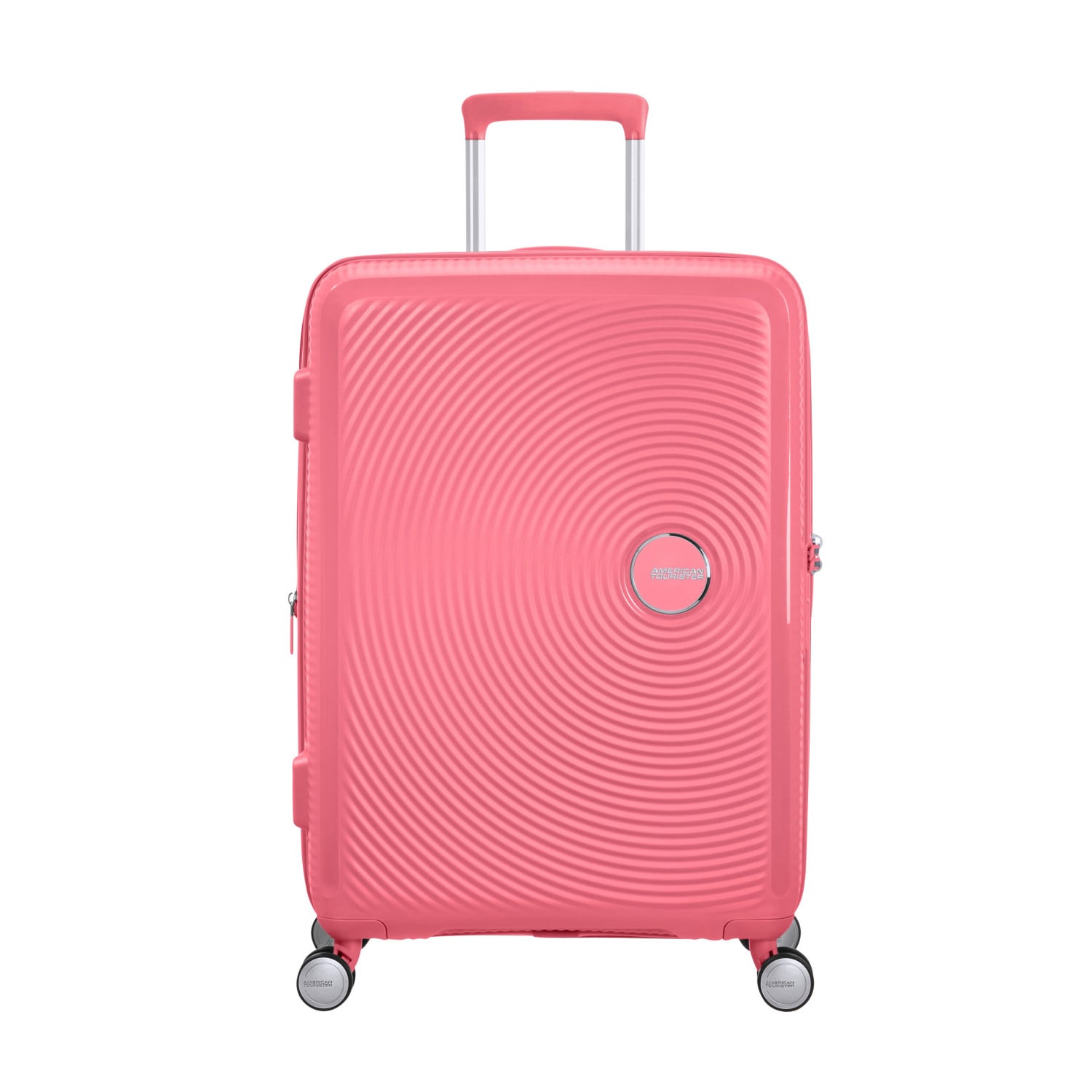  American Tourister Pembe Soundbox - 67 cm Orta Boy Sert Valiz