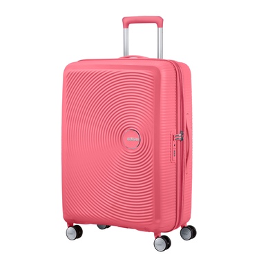  American Tourister Pembe Soundbox - 67 cm Orta Boy Sert Valiz