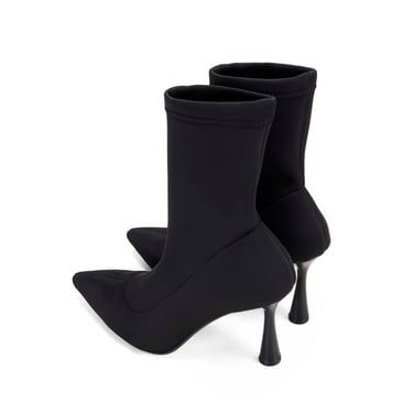  Kadın Siyah Topuklu Bot